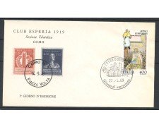 1989 - REPUBBLICA - LOTTO/39094 - FOLCLORE SPELLO - BUSTA FDC