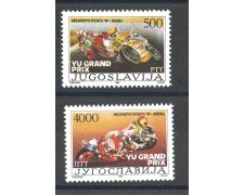 1989 - JUGOSLAVIA - LOTTO/38509 - GRAN PREMIO MOTOCICLISTICO  2v. - NUOVI