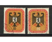 1956 - GERMANIA BERLINO - LOTTO/39929 - CONSIGLIO FEDERALE 2v. - USATi