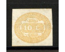 1863 - REGNO - LOTTO/40107 - 10cent. SEGNATASSE  - NUOVO SENZA GOMMA