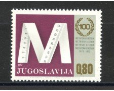 1974 - JUGOSLAVIA - SISTEMA METRICO - NUOVO - LOTTO/35596