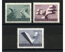 1974 - JUGOSLAVIA - MONUMENTI ALLA RIVOLUZIONE 3v. - NUOVI - LOTTO/35598