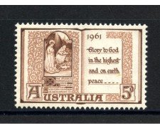 1961 - AUSTRALIA - LOTTO/38948 - NATALE - NUOVO