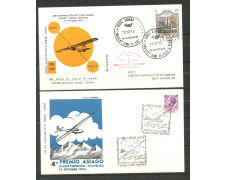 1974 - REPUBBLICA - LOTTO/42740 - ASIAGO- CINQUANTENARIO DEL PRIMO VOLO A VELA  2 BUSTE