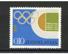 1974 - JUGOSLAVIA - PRO SETTIMANA OLIMPICA - NUOVO - LOTTO/35608
