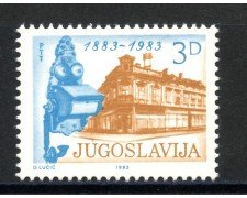 1983 - JUGOSLAVIA - LOTTO/38284 - CENTENARIO DEL TELEFONO - NUOVO