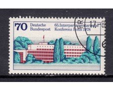 1978 - GERMANIA FEDERALE - UNIONE INTERPARLAMENTARE - USATO - LOTTO/31437U