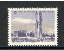 1983 - JUGOSLAVIA - LOTTO/38288 - MEMORIALE DEGLI EROI - NUOVO