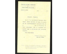 1913 - REGNO - LOTTO/LBF817 - DOCUMENTO SOTTOSCRIZIONE CIRCUITO IDRO-AEROPLANI