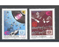 1990 - JUGOSLAVIA - LOTTO/38538 - EUROVISION 90 - 2v. - NUOVI