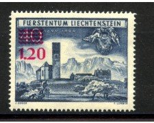 1952 - LIECHTENSTEIN - LOTTO/40926 - VEDUTA  SOPRASTAMPATO - NUOVO