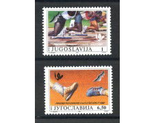 1990 - JUGOSLAVIA - LOTTO/38549 - CAMPIONATI DI ATLETICA - 2v. - NUOVI