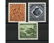 1953 - LIECHTENSTEIN - LOTTO/40930 - MUSEO DI VADUZ 3 v. - NUOVI
