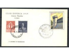 1989 - REPUBBLICA - LOTTO/39099 - GIORGIO MARTINI - BUSTA FDC