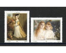 1990 - JUGOSLAVIA - LOTTO/38552 - GIOIA D'EUROPA - 2v. - NUOVI