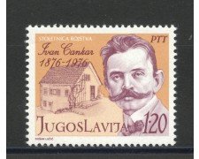 1976 - JUGOSLAVIA - I. CANKAR - NUOVO - LOTTO/35639
