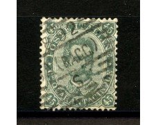 1889 - REGNO - LOTTO/39966 - 45 cent. VERDE GRIGIO UMBERTO I° - USATO