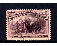 1893 - STATI UNITI - 2cent. ESPOSIZIONE COLOMBIANA - USATO - LOTTO/32189