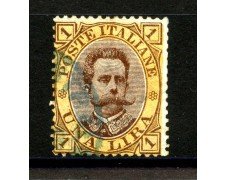 1889 - REGNO - LOTTO/39968 - 1 Lira  BRUNO GIALLO  UMBERTO I° - USATO