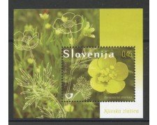 2009 - SLOVENIA - FIORI DI CAMPO FOGLIETTO - NUOVO - LOTTO/34402