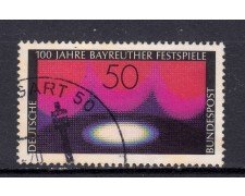1976 - GERMANIA FEDERALE - FESTIVAL TEATRO BAYEREUTH - USATO - LOTTO/31464U