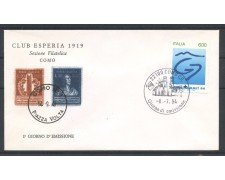 1994 - REPUBBLICA - LOTTO/38988 - VERTICE G7 - BUSTA FDC