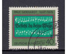1976 - GERMANIA FEDERALE - PAUL GERHARDT - USATO - LOTTO/31467U
