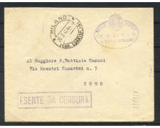 1942 - REGNO - LOTTO/42438 - BUSTA IN FRANCHIGIA DELLE REGIE POSTE