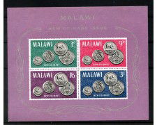 1965 - MALAWI - LOTTO/42619 - MONETA NAZIONALE - FOGLIETTO NUOVO