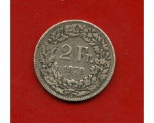 1878 - SVIZZERA - 2 FRANCHI ARGENTO - LOTTO/M30545