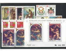1983 - SOVRANO MILITARE DI MALTA - LOTTO/39262 - ANNATA COMPLETA  - NUOVO