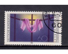 1984 - GERMANIA FEDERALE - PASSIONE DI CRISTO - USATO - LOTTO/31365U
