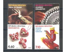 2012 - CROAZIA - UNESCO PATRIMONIO CULTURALE 4v. - NUOVI - LOTTO/33165
