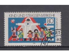 1983 - GERMANIA FEDERALE - EDUCAZIONE STRADALE - USATO - LOTTO/31380U