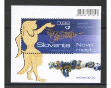 2010 - SLOVENIA - RITROVAMENTI ARCHEOLOGICI FOGLIETTO - NUOVO - LOTTO/34465