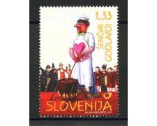 2011 - SLOVENIA - FOLCLORE CARNEVALE - NUOVO - LOTTO/34472
