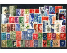 NORVEGIA - LOTTO/43600 - COLLEZIONE DI 70 FRANCOBOLLI USATI DIFFERENTI