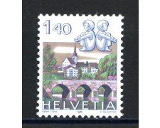 1986 - SVIZZERA - LOTTO/39473 - 1,40 Fr. ZODIACO - NUOVO