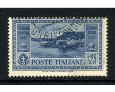1932 - REGNO - LOTTO/43383 - 1,75  + 25 CENT. GIUSEPPE GARIBALDI - USATO