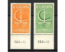 1966 - MONACO - LOTTO/41218 - EUROPA 2v. - NUOVI