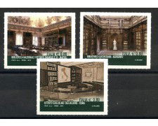 2015 - REPUBBLICA - BIBLIOTECHE  3v. - NUOVI - LOTTO/36885