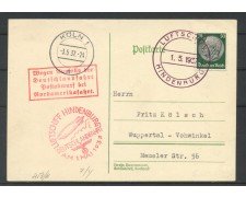 1937 - GERMANIA - LOTTO/42383 - DIRIGIBILE Lz 129 HINDENBURG VIAGGIO SULLA GERMANIA