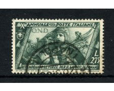 1932 - REGNO - LOTTO/43384 - 2,75  MARCIA SU ROMA - USATO