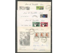 1967/1976 - REPUBBLICA - LOTTO/42574 - INSIEME DI 34 BUSTE FDC DEL CIRCOLO FILATELICO DI LENNO (CO)