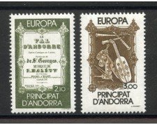 1985 - ANDORRA FRANCESE - LOTTO/41397 - EUROPA 2v. - NUOVI