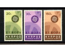 1967 - CIPRO - LOTTO/41248 - EUROPA 3v. - NUOVI