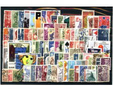 DANIMARCA - LOTTO/43616 - COLLEZIONE DI 100 FRANCOBOLLI USATI DIFFERENTI