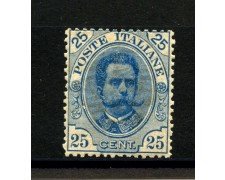1891 - REGNO - 25 cent. UMBERTO I° - NUOVO - LOTTO/37592