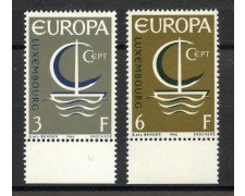 1966 - LUSSEMBURGO - LOTTO/41221 - EUROPA 2v. - NUOVI