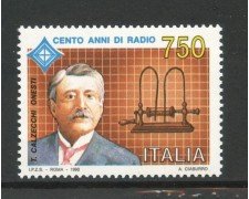1993 - LOTTO/7010 - REPUBBLICA - CENTENARIO RADIO CALZECCHI - NUOVO